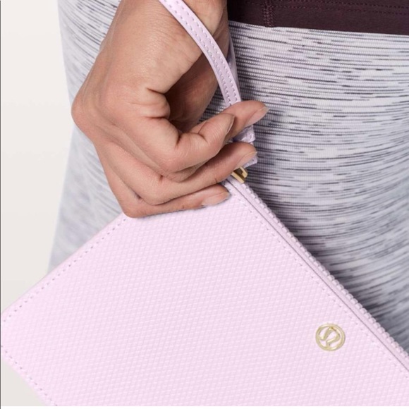 Lululemon Pink Waterproof Wristlet - Picture 2 of 6